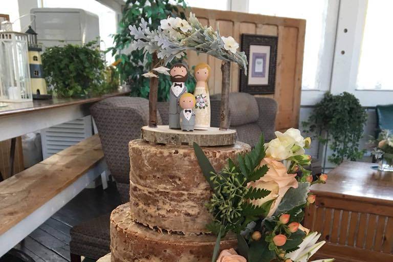 Personalized Wedding Cake Topp