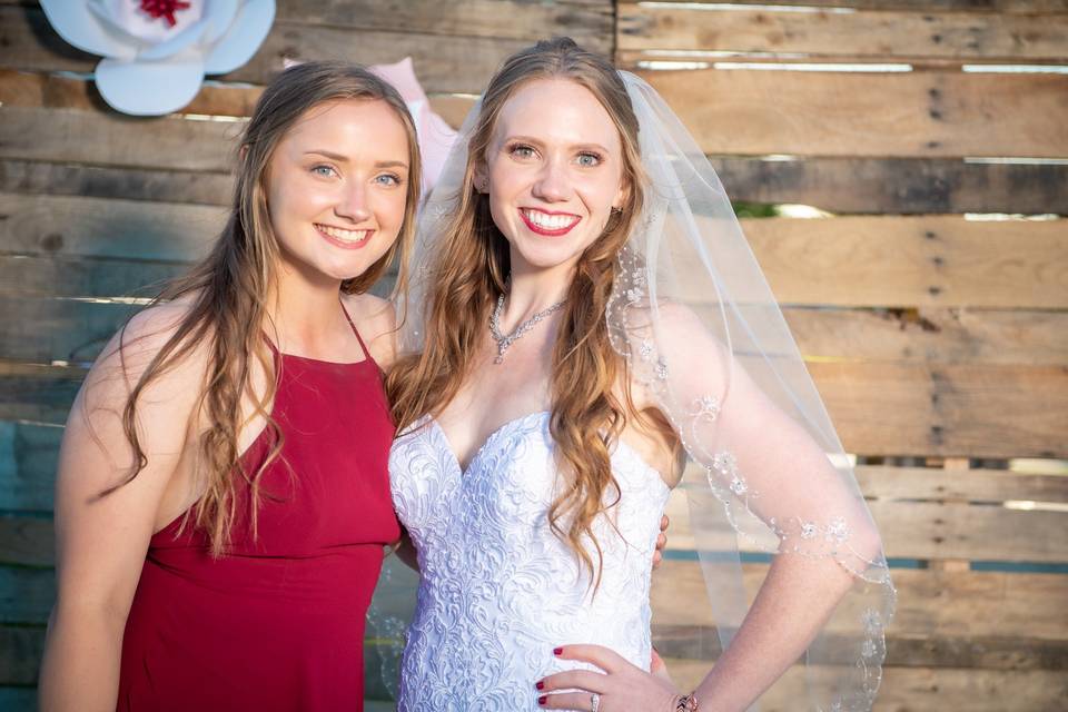 Bride and Sister