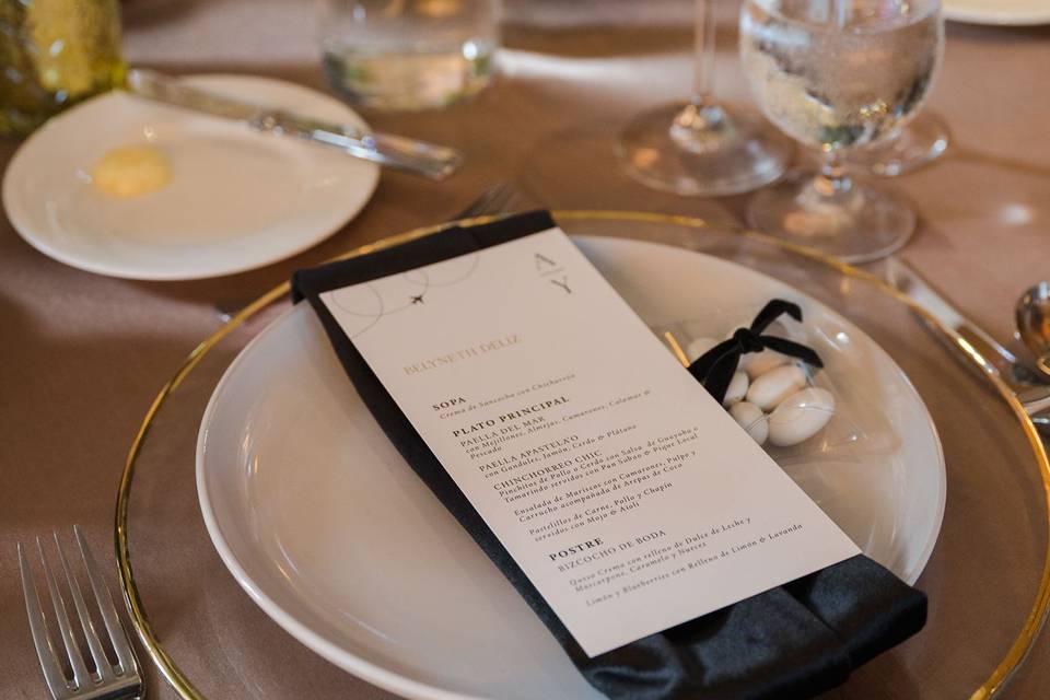 Wedding Menu
