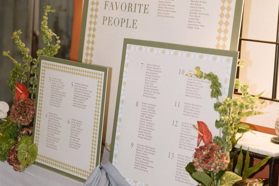 Seating Chart
