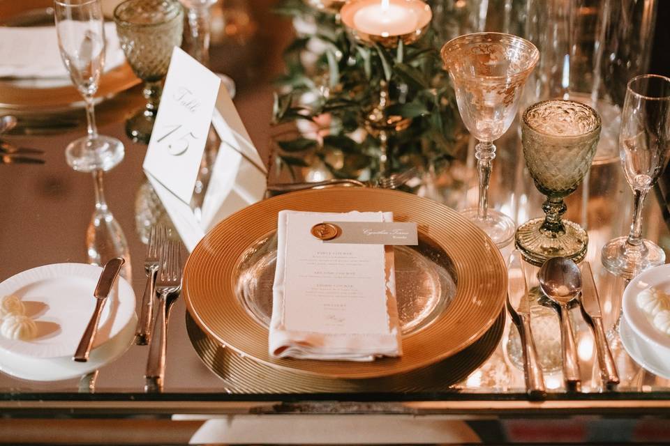 Wedding Menu