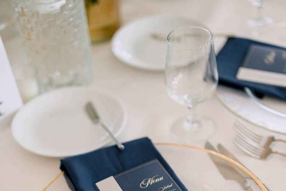 Wedding Menu
