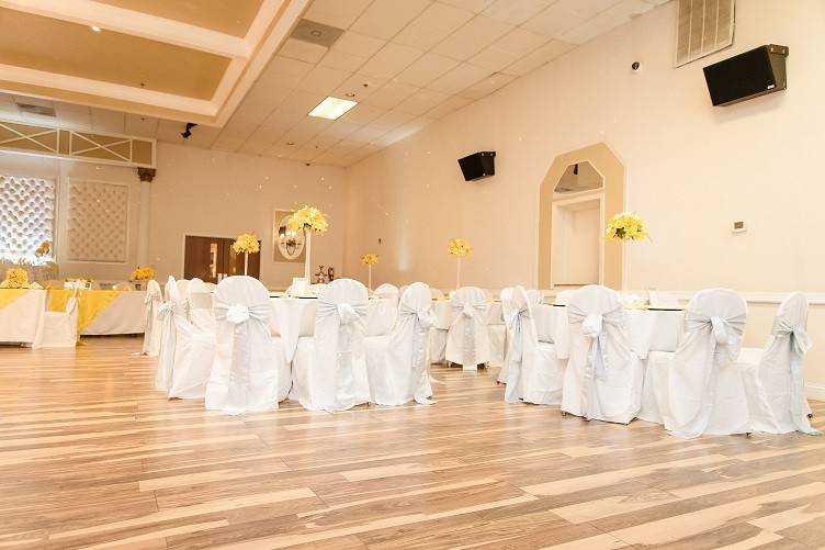 Reception area