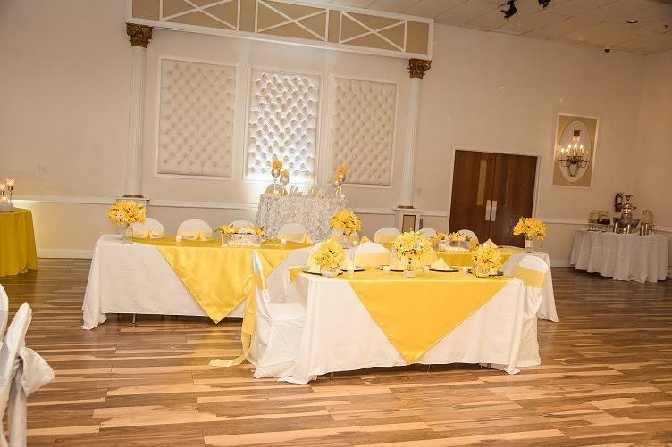 Wedding reception