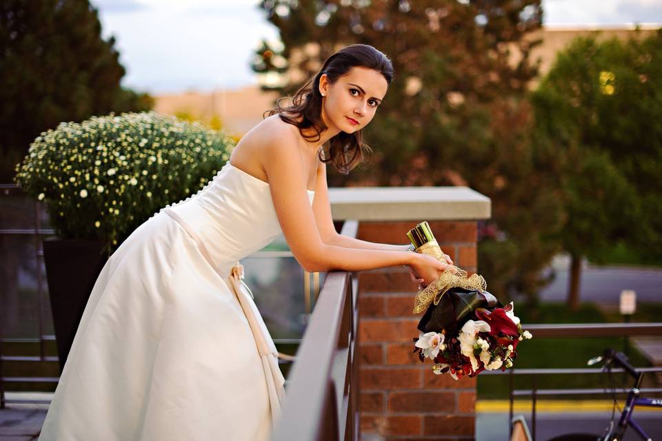 Bridal portrait