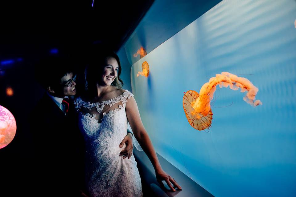 Baltimore Aquarium Wedding