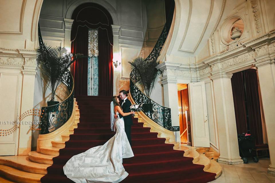 Rosecliff Mansion Stairs