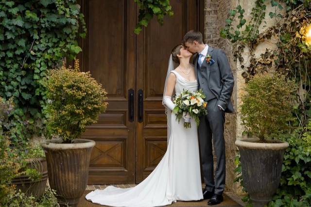 A Kiss Beneath the Ivy Arch