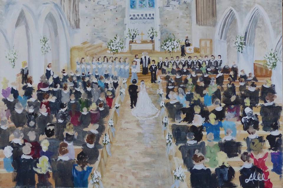 Ceremony painting