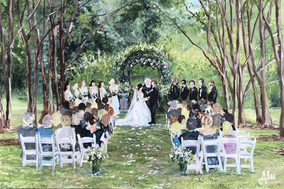 Ceremony painting