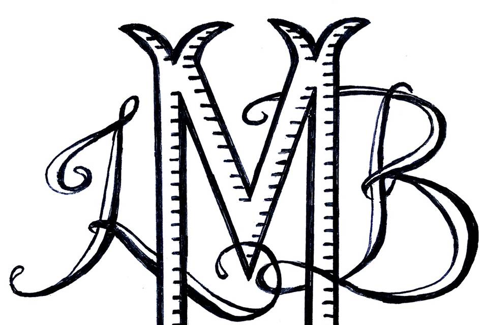 Custom Couple Monogram