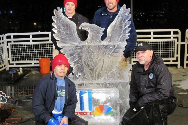 Atlanta Ice Sculpture, Georgia - Ice Sculptures, Carvings, & Art Designs:  Ice Bars, & Vodka Luges