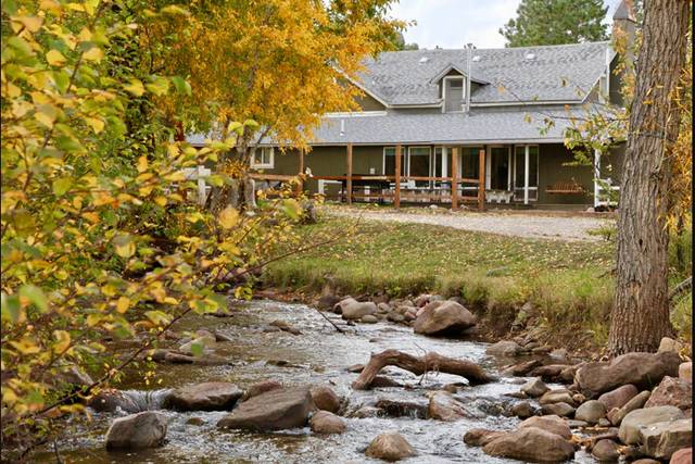 Cabin and River