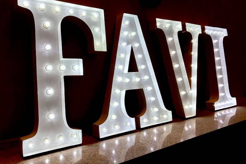 Marquee light decor