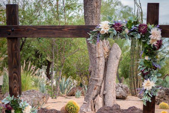 Wooden arch