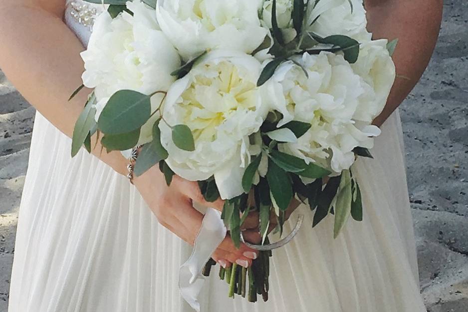 White Peonies