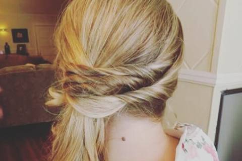 Long updo