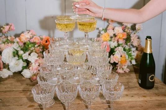 Champagne Tower