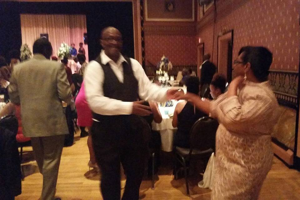 Happy Parents Dancing