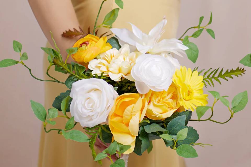 Yellow & White