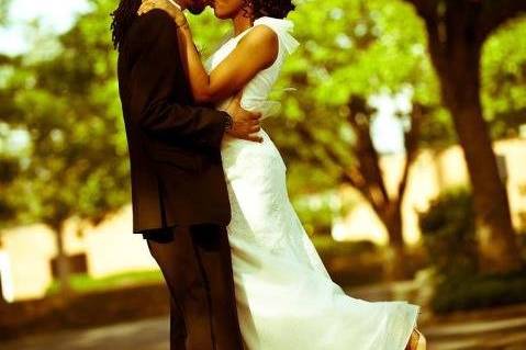 Couple kissing