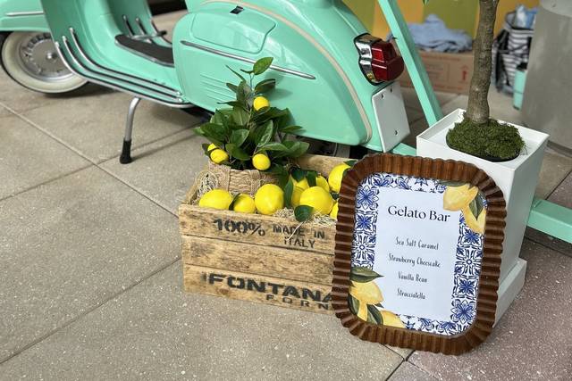 Gelato Bar/Amalfi Coast Theme