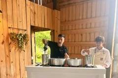 Cooking three pastas