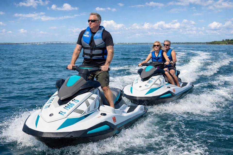 Madeira Beach Couples Jet Ski Tours – Wedding Experience
