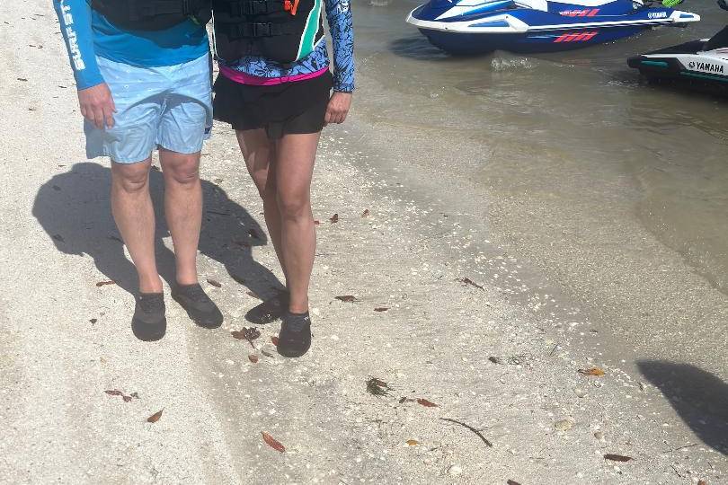 Couple at Archie's Island