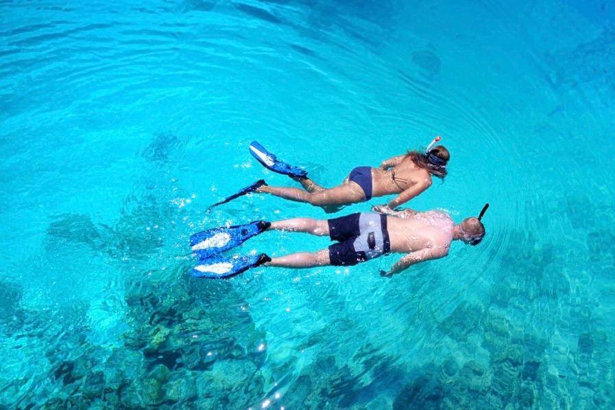 Private snorkel enjoyment