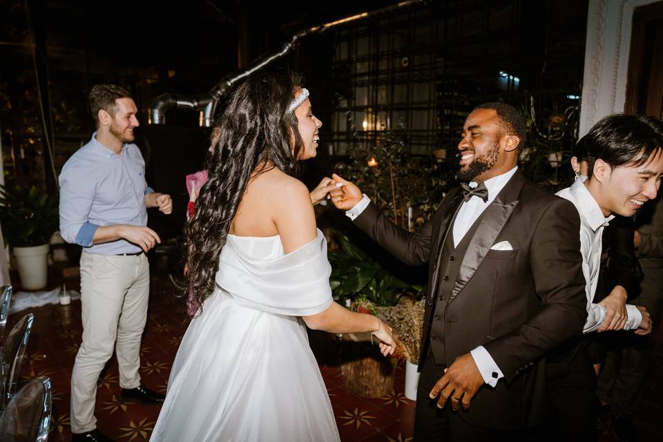 Dancing Couple Formal