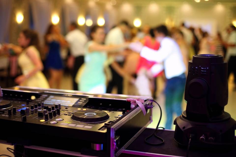 DJ view of Dance Floor