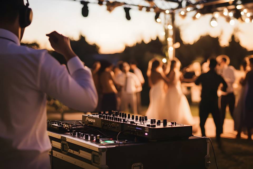 Dancing from DJ view