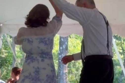 Mom & Dad dancing the Rhumba!