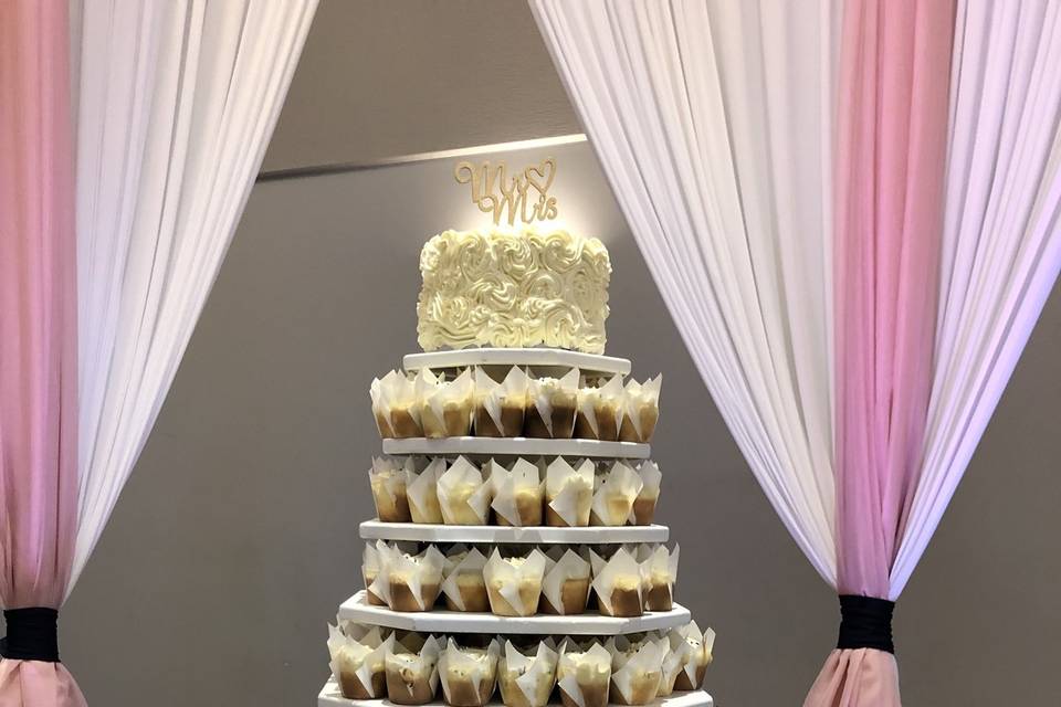 Cake & Cupcake Tower