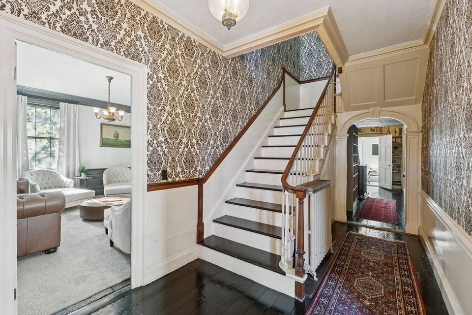 Historic Sweeping staircase
