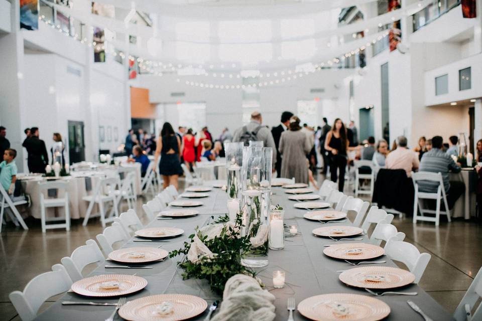 Reception with Feasting Table