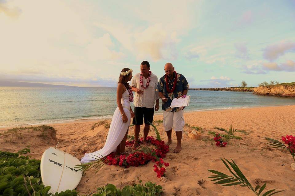 Maui Surf Wedding