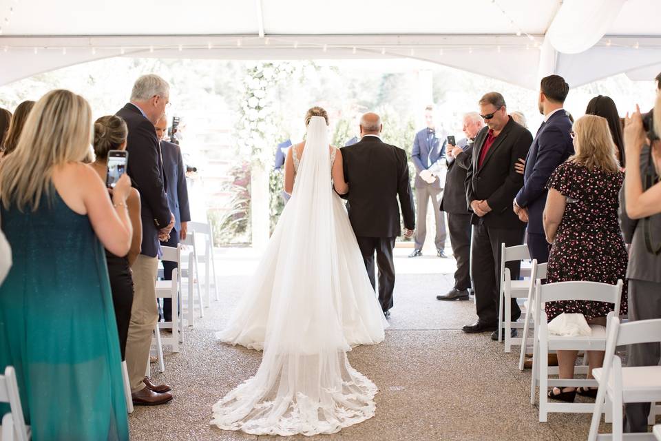 Covered Ceremony Space