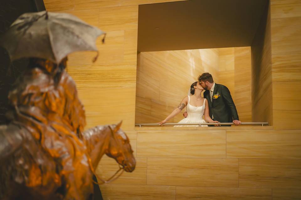 James museum wedding