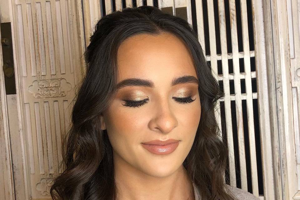 Bridal soft glam