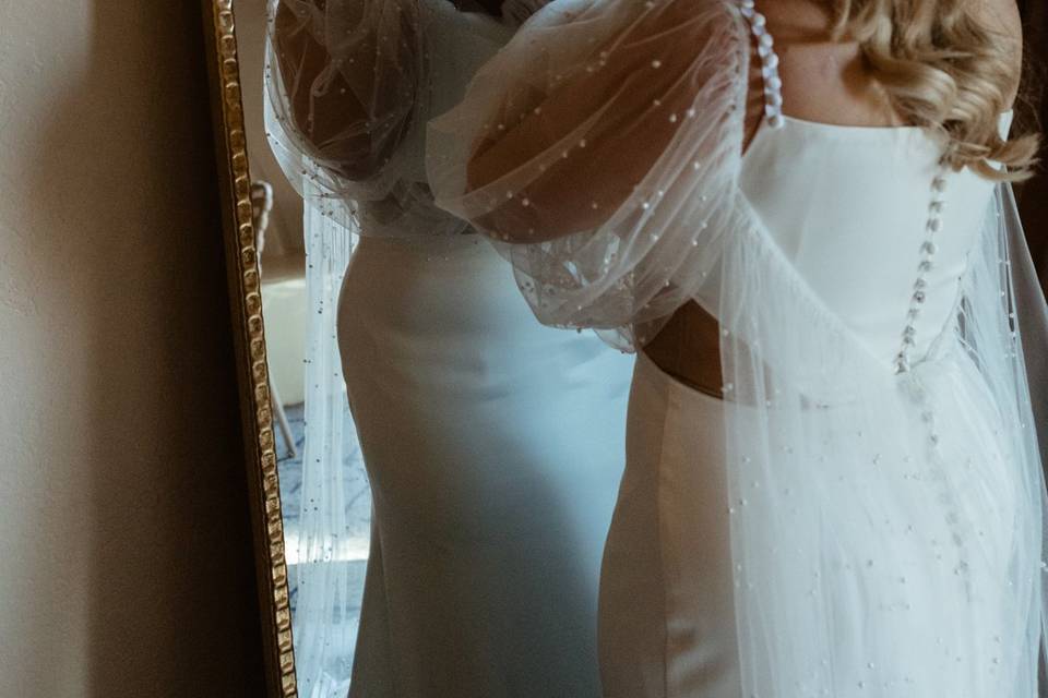 Custom mirror.