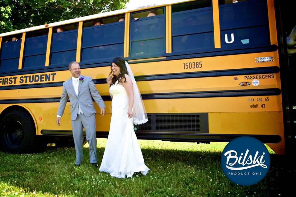 The Wedding Storytellers, party bus, videography, FREE PACKAGE GIVEAWAY