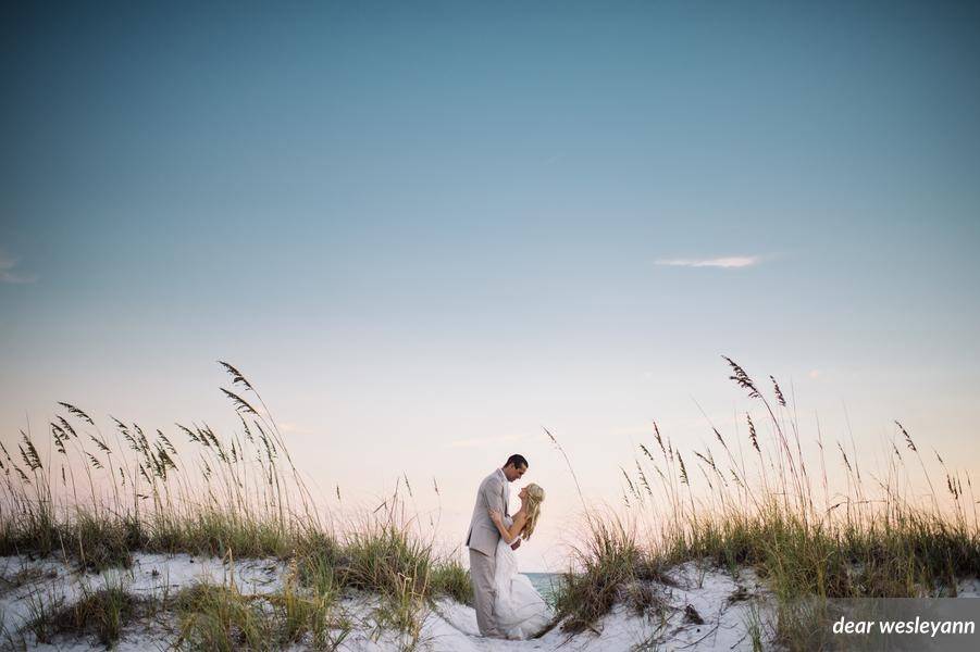 Groom and bride