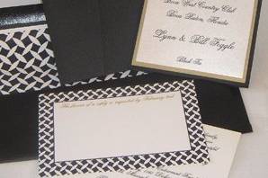 Black and White Classic Elegance. Perfect for any occasion!