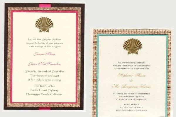 Wedding invitation