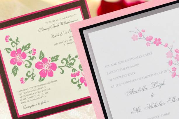 Wedding invitation