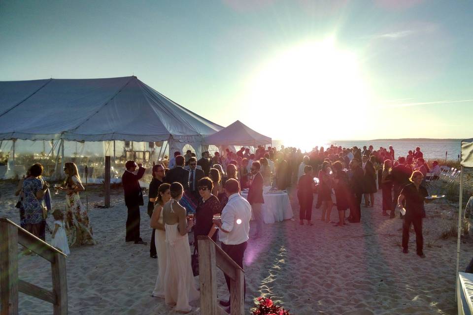 Beach wedding