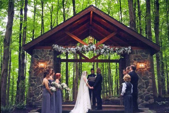 Woodland wedding