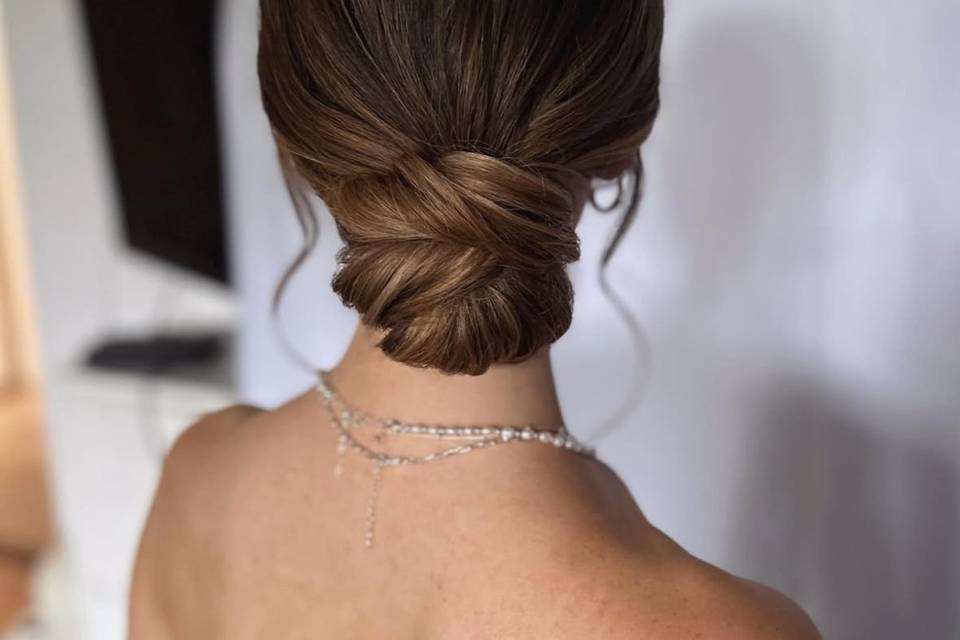 very popular chignon